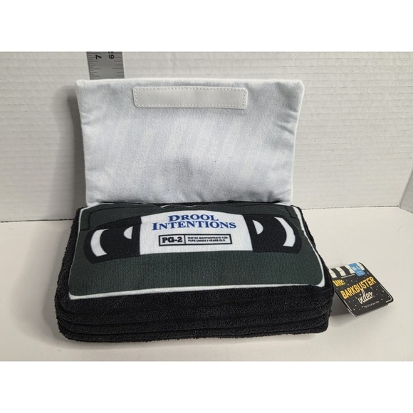 Bark Box Barkbuster Blockbuster Dog Toy Treat Trap VHS Tape Crinkle Squeak - Picture 2 of 8